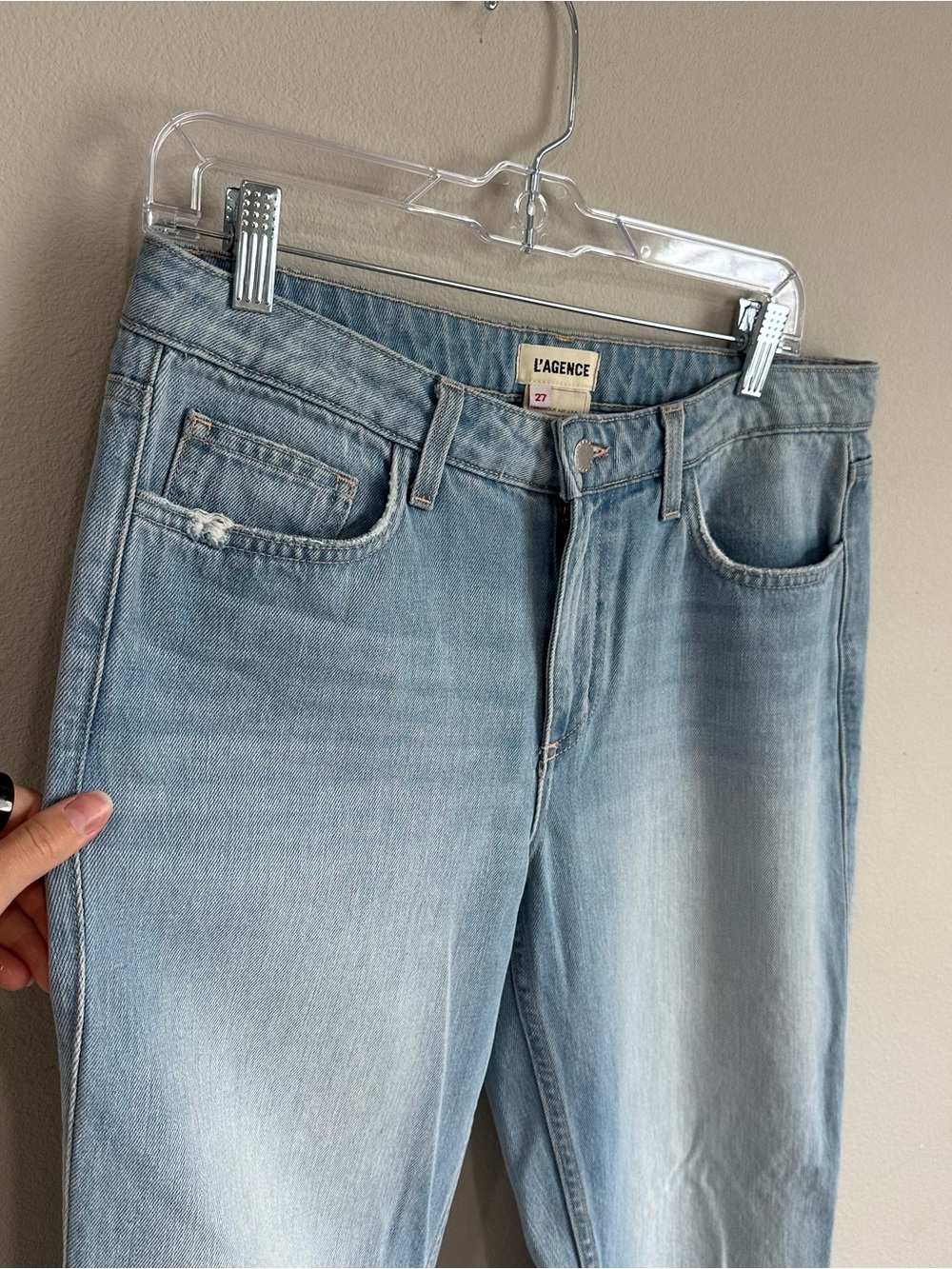 L’AGENCE Marjorie Low Rise Slouch Jean in Mayfield Wash